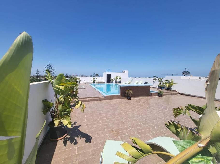 Chez Miguel Appartement Casablanca Avec Piscine Eksteriør bilde